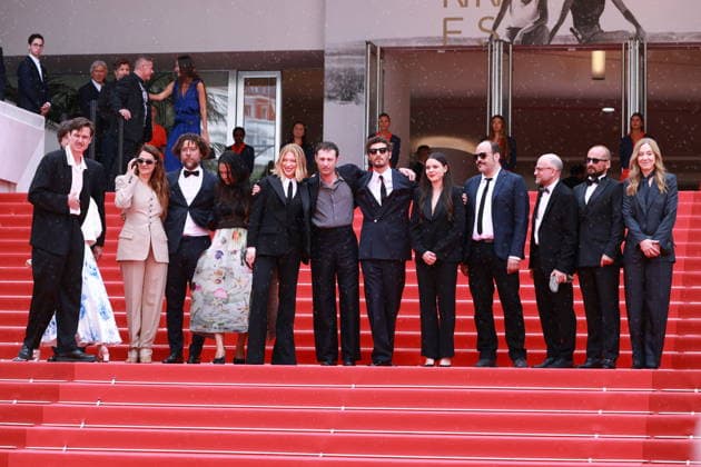 Internationale Filmfestspiele von Cannes, The Unknown Premiere #2 Cannes - L Inconnue Red Carpet L Inconnue cast attend the L Inconnue (The Unknown) screening during the 79th annual Cannes Film Festival at Palais des Festivals on May 18, 2026 in Cannes, France. Photo by Jerome Domine ABACAPRESS.COM Cannes France  Copyright: xDominexJerome ABACAx