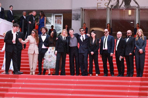 Internationale Filmfestspiele von Cannes, The Unknown Premiere #2 Cannes - L Inconnue Red Carpet L Inconnue cast attend the L Inconnue (The Unknown) screening during the 79th annual Cannes Film Festival at Palais des Festivals on May 18, 2026 in Cannes, France. Photo by Jerome Domine ABACAPRESS.COM Cannes France  Copyright: xDominexJerome ABACAx