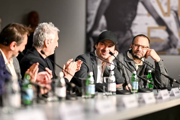 Internationale Filmfestspiele von Cannes, Moulin Pressekonferenz #5 79ème Festival International du Film de Cannes Press conference on the film Moulin 79th International Film Festival of Cannes Press conference on the film Moulin 456318 2026 05 18 Demangel, Olivier  Copyright: xEstellexCarlierx xStarfacex STAR_456318_001