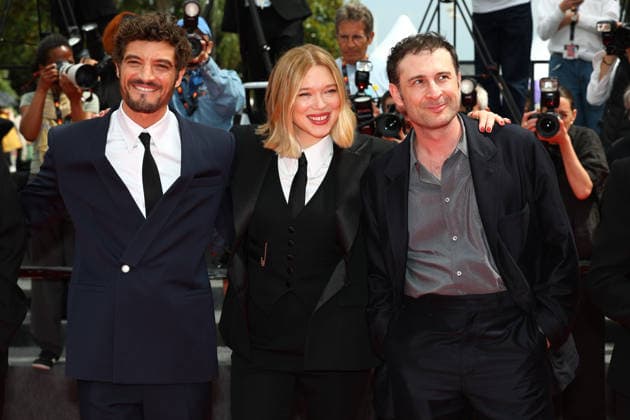 Internationale Filmfestspiele von Cannes, The Unknown Premiere #4 May 18, 2026, Cannes, Cote D azur, France: NIELS SCHNEIDER, LEA SEYDOUX and ARTHUR HARARI on the red carpet for the screening of THE UNKNOWN at the 79th Annual Cannes Film Festival at Palais des Festivals in Cannes, France Cannes France  - ZUMAc179 20260518_zep_c179_002 Copyright: xMickaelxChavetx