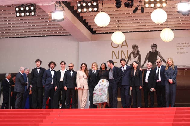 Internationale Filmfestspiele von Cannes, The Unknown Premiere #4 May 18, 2026, Cannes, Cote D azur, France: VINCENT POYMIRO, NICOLAS ANTHOME, LILITH GRASMUG, LAURENT SENECHAL, LEA SEYDOUX, ARTHUR HARARI, NIELS SCHNEIDER and LUCAS HARARI on the red carpet for the screening of THE UNKNOWN at the 79th Annual Cannes Film Festival at Palais des Festivals in Cannes, France Cannes France - ZUMAc179 20260518_zep_c179_003 Copyright: xMickaelxChavetx