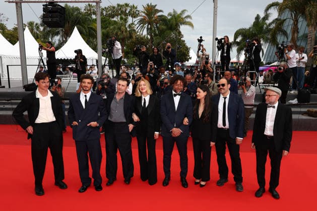 Internationale Filmfestspiele von Cannes, The Unknown Premiere #4 May 18, 2026, Cannes, Cote D azur, France: VINCENT POYMIRO, NICOLAS ANTHOME, LILITH GRASMUG, LAURENT SENECHAL, LEA SEYDOUX, ARTHUR HARARI, NIELS SCHNEIDER and LUCAS HARARI on the red carpet for the screening of THE UNKNOWN at the 79th Annual Cannes Film Festival at Palais des Festivals in Cannes, France Cannes France - ZUMAc179 20260518_zep_c179_005 Copyright: xMickaelxChavetx