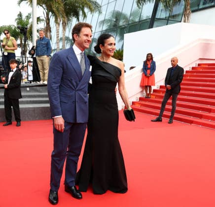 Internationale Filmfestspiele von Cannes, The Unknown Premiere #4 May 18, 2026, Cannes, Cote D azur, France: MARCO COLOMBO and RANDI INGERMAN on the red carpet for the screening of THE UNKNOWN at the 79th Annual Cannes Film Festival at Palais des Festivals in Cannes, France Cannes France - ZUMAc179 20260518_zep_c179_035 Copyright: xMickaelxChavetx
