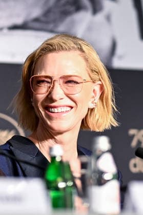 Celebrity, Internationale Filmfestspiele von Cannes, The Displacement Fund Pressekonferenz 79ème Festival International du Film de Cannes Press conference for the film The displacement Fund 79th Cannes International Film Festival Press conference for the film The displacement Fund 456345 2026 05 18 Blanchett, Cate  Copyright: xEstellexCarlierx xStarfacex STAR_456345_015