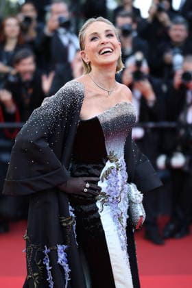 Internationale Filmfestspiele von Cannes, Fjord Premiere #2 Cannes - Fjord Red Carpet Sharon Stone attending the Fjord screening during the 79th annual Cannes Film Festival at Palais des Festivals on May 18, 2026 in Cannes, France. Photo by Jerome Domine ABACAPRESS.COM Cannes France  Copyright: xDominexJerome ABACAx