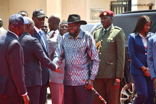 May 18, 2026, Juba, Ces Juba, South Sudan: South Sudan President Salva Kiir Mayardit officially inaugurates the country new Air Traffic Management System at Juba International Airport, President Kiir unveiled the system that enables South Sudan to independently manage its airspace for the first time since independence. Juba South Sudan  - ZUMAb132 20260518_zip_b132_005 Copyright: xSamirxBolx