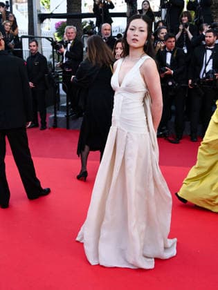Internationale Filmfestspiele von Cannes, Fjord Premiere #5 IPA84834335 - Cannes, 79th Cannes Film Festival 2026, evening 7. red carpet of FJORD. Pictured: Olivia Yang  Copyright: xTerenghi Ipa-Agency.netx xPoolxPhotoxEventsx07x 84834335