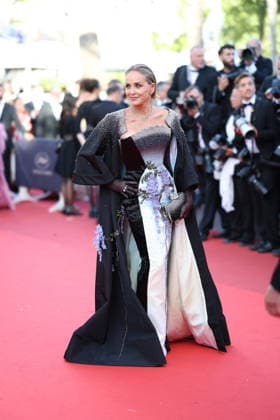 Internationale Filmfestspiele von Cannes, Fjord Premiere #5 Cannes - Fjord Red Carpet Sharon Stone attending the Fjord screening during the 79th annual Cannes Film Festival at Palais des Festivals on May 18, 2026 in Cannes, France. Photo by Jerome Domine ABACAPRESS.COM Cannes France  Copyright: xDominexJerome ABACAx
