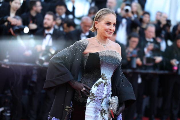 Internationale Filmfestspiele von Cannes, Fjord Premiere #5 Cannes - Fjord Red Carpet Sharon Stone attending the Fjord screening during the 79th annual Cannes Film Festival at Palais des Festivals on May 18, 2026 in Cannes, France. Photo by Jerome Domine ABACAPRESS.COM Cannes France  Copyright: xDominexJerome ABACAx