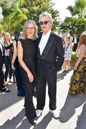 Internationale Filmfestspiele von Cannes, MBB Reception Medienboard Empfang Donata Wenders und Wim Wenders beim MBB Reception Medienboard Empfang im Gardens of the Mondrian in Cannes am 17.05.2026 im Rahmen vom 79. Cannes Filmfestival in Cannes Medienboard Empfang in Cannes
