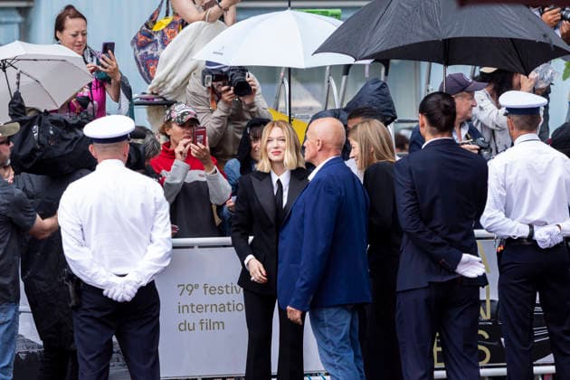 Internationale Filmfestspiele von Cannes, The Unknown Premiere #6 Léa Seydoux Montée des marches for The unknown at the 79th Cannes International Film Festival on May 18, 2026 Olivier Borde Bestimage Red carpet for The unknown at the 79th Cannes International Film Festival on May 18, 2026 Cannes France  Copyright: xOLIVIERxBORDEx xBESTIMAGExOLIVIERxBORDEx xBESTIMAGEx