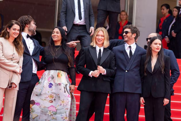 Internationale Filmfestspiele von Cannes, The Unknown Premiere #6 Victoire Du Bois, Laurent Senechal, Shanti Masud, Léa Seydoux, Niels Schneider, Lilith Grasmug Montée des marches du film Linconnue lors du 79ème Festival International du Film de Cannes, le 18 mai 2026 Olivier Borde Bestimage Red carpet for The unknown at the 79th Cannes International Film Festival on May 18, 2026 Cannes France  Copyright: xOLIVIERxBORDEx xBESTIMAGExOLIVIERxBORDEx xBESTIMAGEx