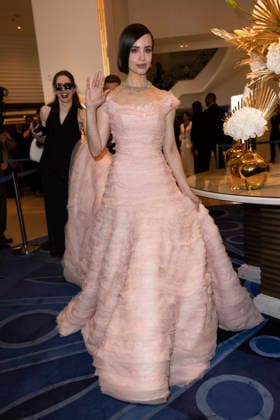 Celebrity, Internationale Filmfestspiele von Cannes, Stars am Hotel Martinez #9 Cannes Sofia Carson exits Martinez MP Cannes, France- May 18: Sofia Carson leave the Martinez Hotel during 79th Festival of Cannes, on May 18, 2026 in Cannes, France. Photo by Marco Piovanotto Abacapress.com Cannes France  Copyright: xPiovanottoxMarco ABACAx