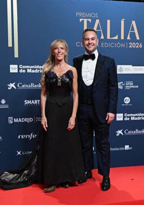 IV Edition of the Talía Awards of the Academy of Performing Arts of Spain Carmen Conesa and Jorge Blass during the gala of the Talía Awards of the Academy of Performing Arts of Spain, May 18, 2026, in Madrid Spain The Talía Awards are the awards of the Academy of Performing Arts of Spain Presented annually, they recognize excellence in different fields of performing arts in Spain PHOTOCALL AWARDS José Madrid Madrid Madrid Spain  Copyright: xJosÃ xOlivax 7533065