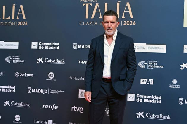 IV Edition of the Talía Awards of the Academy of Performing Arts of Spain Antonio Banderas during the gala of the Talía Awards of the Academy of Performing Arts of Spain, on May 18, 2026, in Madrid Spain The Talía Awards are the awards of the Academy of Performing Arts of Spain Presented annually, they recognize excellence in different fields of the performing arts in Spain PHOTOCALL PRIZES José Madrid Madrid Madrid Spain  Copyright: xJosÃ xOlivax 7533079