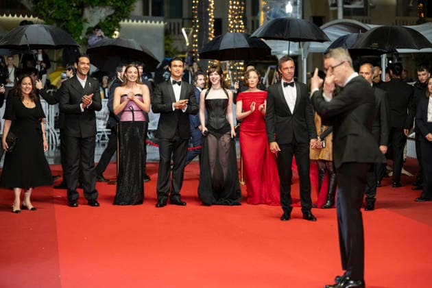 Cannes Her Private Hell Red Carpet EB Havana Rose Liu, Sophie Thatcher, Nicolas Winding Refn, Charles Melton, Kristine Froseth and Diego Calva attend the Her Private Hell screening during the 79th annual Cannes Film Festival at Palais des Festivals on May 18, 2026 in Cannes, France. Photo by Eliot Blondet ABACAPRESS.COM Cannes France France  Copyright: xBlondetxEliot ABACAx
