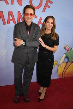 NEW YORK, NY- MAY 18: Robert Downey Jr. and Susan Downey at the 2026 Lincoln Center Theater Spring Gala at the Vivian Beaumont Theater in Lincoln Center on May 18, 2026 in New York City. Copyright: xmpi099x