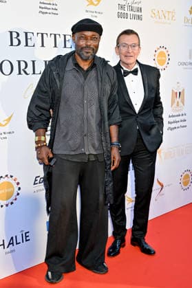 Cannes Better World Fund Party Jimmy Jean Louis, Manuel Collas de La Roche attending the Better World Fund party during the 79th Cannes Film Festival in Cannes, France on May 18, 2026. Photo by Julien Reynaud APS-Medias ABACAPRESS.COM Cannes France  Copyright: xReynaudxJulien APS-Medias ABACAx