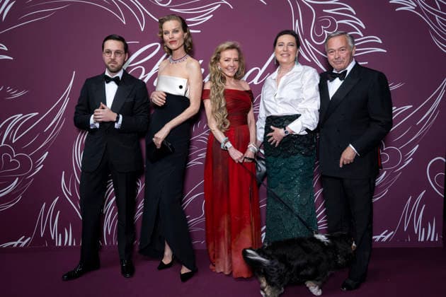 Karl Fritz Scheufele, Eva Herzigová, Christine Sheufele, Caroline Scheufele, Karl Friedrich Scheufele Photocall of the Chopard Miracle Gala Evening during the 79th Cannes International Film Festival On May 18, 2026 in Cannes, France Olivier Borde Bestimage Photocall of the Chopard Miracle Gala Evening during the 79th Cannes International Film Festival On May 18, 2026 in Cannes, France Cannes France  Copyright: xOLIVIERxBORDEx xBESTIMAGExOLIVIERxBORDEx xBESTIMAGEx