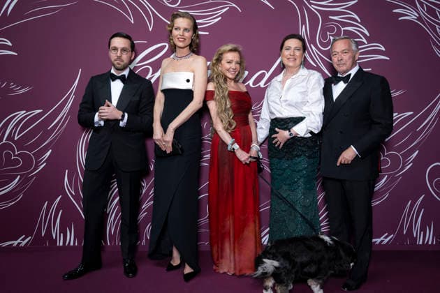 Karl Fritz Scheufele, Eva Herzigová, Christine Sheufele, Caroline Scheufele, Karl Friedrich Scheufele Photocall of the Chopard Miracle Gala Evening during the 79th Cannes International Film Festival On May 18, 2026 in Cannes, France Olivier Borde Bestimage Photocall of the Chopard Miracle Gala Evening during the 79th Cannes International Film Festival On May 18, 2026 in Cannes, France Cannes France  Copyright: xOLIVIERxBORDEx xBESTIMAGExOLIVIERxBORDEx xBESTIMAGEx