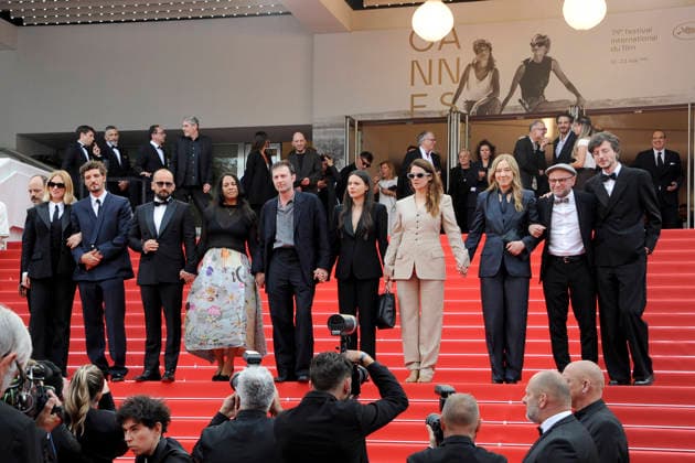 LÃ a Seydoux und Niels Schneider mit Cast und Team bei der Premiere des Kinofilms L inconnue The Unknown auf dem Festival de Cannes 2026 79. Internationale Filmfestspiele von Cannes im Palais des Festivals. Cannes, 18.05.2026