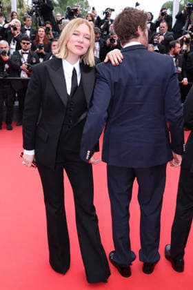 Cannes - Fjord Red Carpet JD Lea Seydoux and Niels Schneider attending the L Inconnue (The Unknown) screening during the 79th annual Cannes Film Festival at Palais des Festivals on May 18, 2026 in Cannes, France. Photo by Jerome Domine ABACAPRESS.COM Cannes France  Copyright: xDominexJerome ABACAx