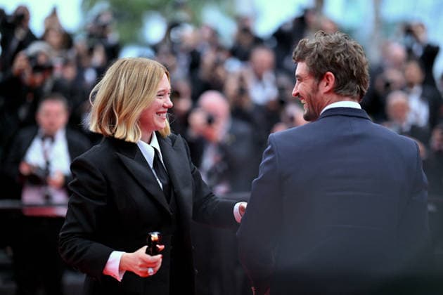Cannes Fjord Red Carpet FC Léa Seydoux and Niels Schneider attend the red carpet premiere of Fjord during the 79th Cannes International Film Festival in Cannes, France on May 18, 2026, the film selected in the Official Competition..Photo by Franck Castel ABACAPRESS.COM Cannes  Copyright: xCastelxFranck ABACAx