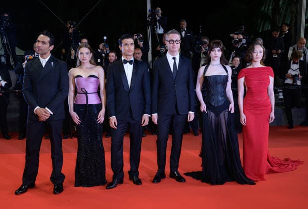 Her Private Hell Premiere at 79th Festival de Cannes - Cannes, France CANNES, FRANCE. May 18, 2026: Diego Calva, Kristine Froseth, Charles Melton, Nicolas Winding Refn, Sophie Thatcher & Havana Rose Liu at the premiere for Her Her Private Hell at the 79th Festival de Cannes. Picture: Paul Smith Featureflash Cannes France  Copyright: xPaulxSmithx xFeatureflashx