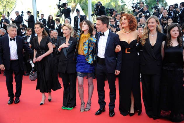 Sidonie Dumas, Florence Loiret-Caille, Charlotte Gainsbourg, Yvo Muller, Lauriane Escaffre, CÃ cile de France und Saul Benchetrit bei der Premiere des Kinofilms Fjord auf dem Festival de Cannes 2026 79. Internationale Filmfestspiele von Cannes im Palais des Festivals. Cannes, 18.05.2026