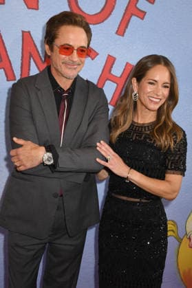 NEW YORK, NY- MAY 18: Robert Downey Jr. and Susan Downey at the 2026 Lincoln Center Theater Spring Gala at the Vivian Beaumont Theater in Lincoln Center on May 18, 2026 in New York City. Copyright: xmpi099 MediaPunchx