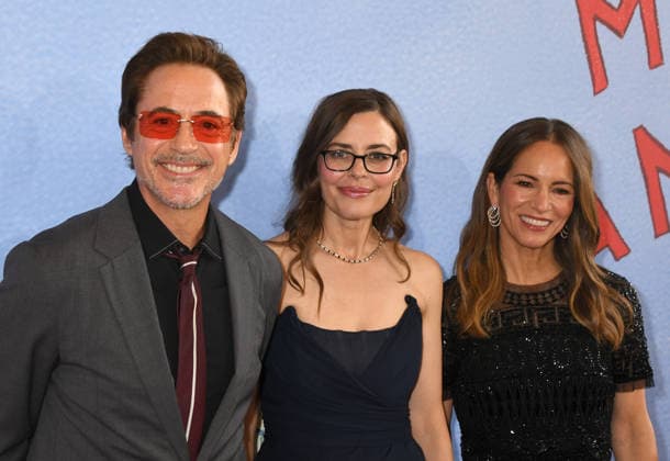 NEW YORK, NY- MAY 18: Robert Downey Jr., Lear DeBessonet and Susan Downey at the 2026 Lincoln Center Theater Spring Gala at the Vivian Beaumont Theater in Lincoln Center on May 18, 2026 in New York City. Copyright: xmpi099 MediaPunchx