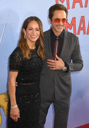 NEW YORK, NY- MAY 18: Robert Downey Jr. and Susan Downey at the 2026 Lincoln Center Theater Spring Gala at the Vivian Beaumont Theater in Lincoln Center on May 18, 2026 in New York City. Copyright: xmpi099 MediaPunchx