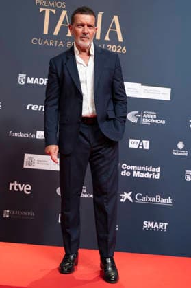 Antonio Bandera in Madrid, Spain - 18 May 2026 Actor Antonio Banderas attends during the red carpet of the Talia Awards of the Academy of Performing Arts at the Teatro Canal. Madrid Spain Copyright: xAtilanoxGarciax xSOPAxImagesx photos19367