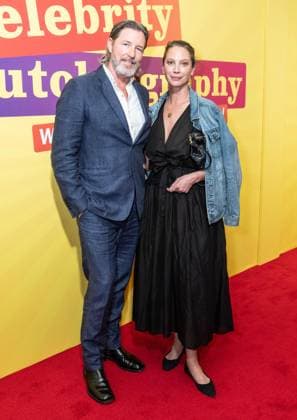 May 18, 2026, Bronx, New York, USA: Ed Burns and Christy Turlington attend opening night of Celebrity Autobiography at Shubert Theatre in New York, NY on May 18, 2026. Bronx USA  - ZUMAr339 20260518_znp_r339_009 Copyright: xLevxRadinx