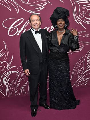 Cannes - Chopard s The Miracle Gala : Jacky Ickx and Khadja Nin attending Chopard’s The Miracle Gala during the 79th Cannes Film Festival in Cannes, France on May 18, 2026. Photo by Simone Comi IPA ABACAPRESS.COM Cannes France  Copyright: xIPA ABACAx