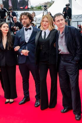 79th Cannes Film Festival Red Carpet of the movie -L™Inconnue- Palais des Festivals - Cannes, France Lilith Grasmug;Laurent Senechal;Lea Seydoux;Arthur Harari 79th Cannes Film Festival Red Carpet of the movie -L™Inconnue- Palais des Festivals - Cannes, France 18th May 2026 SGPItalia id 134688_082 *Not Exclusive  Copyright: xSGPx