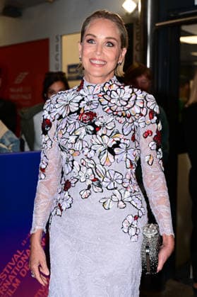 Sharon Stone at the artists entrance of the Palais des Festivals for the red carpet walk on Monday, May 18, 2026, during the 79th Cannes Film Festival Romain Doucelin Bestimage Cannes France  Copyright: xRomainxDoucelinx xBestimagexRomainxDoucelinx xBestimagex