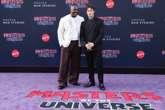 Los Angeles premiere of Amazon MGM Studios Masters Of The Universe at the TCL Chinese Theatre Featuring: Idris Elba, Nicholas Galitzine Where: Los Angeles, California, United States When: 18 May 2026 Credit: Faye s Vision Cover Images EDITORIAL USE ONLY. NOT FOR USE BY NEWSPAPERS BASED IN THE UK. Copyright: xx coverimg55708405