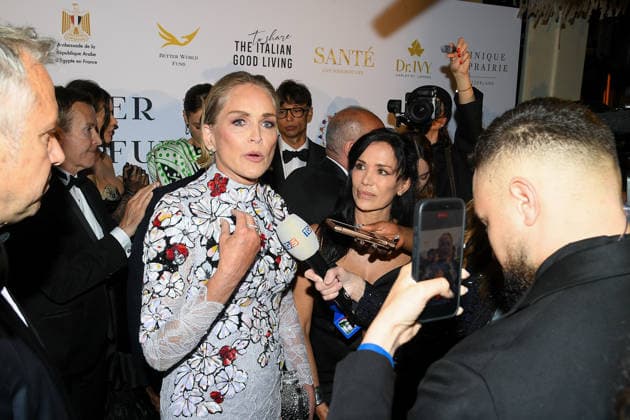 79ème Festival International du Film de Cannes Soirée Better World Fund Gala Sharon Stone attend The Better World Fund Gala Cannes 2026 on May 18, 2026 in Cannes, France 456373 2026 05 18  Copyright: xL.Urmanx xStarfacex STAR_456373_025