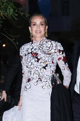 IPA84855540 - Cannes, 79th Cannes Film Festival 2026 - Arrivals at the Better World Fund Gala 2026 during Cannes Film Festival 79. Pictured: Sharon Stone walks along the Croisette.  Copyright: xAlessandroxBremecx xx 84855540