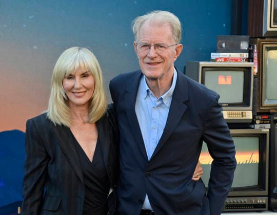 Cast member Ed Begley Jr. and his wife Rachelle Carson attend the premiere of Netflix s TV series The Boroughs at the Egyptian Theatre in the Hollywood section of Los Angeles on Monday, May 18, 2026. Storyline: In a seemingly picturesque retirement community, a group of unlikely heroes must band together to stop an otherworldly threat from stealing the one thing they don t have - time.  LAP2026051805 JIMxRUYMEN