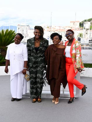 IPA84856889 - Cannes, 79th Cannes Film Festival 2026, Day 8. Photocall of the film Ben Imana. Pictured are Leocadie Uwabeza, Isabelle Kabano, Marie Clementine Dusabejambo and ClÃ mentine U. Nyirinkindi  Copyright: xAlbertoxTerenghix xPoolxPhotoxEventsx07x 84856889