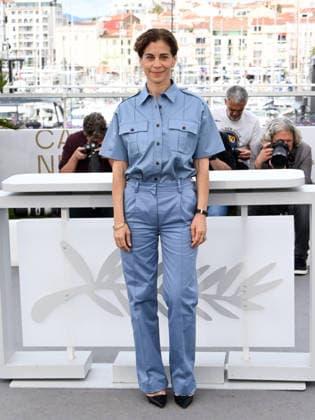 IPA84857947 - Cannes, 79th Cannes Film Festival 2026, Day 8. Photocall of the film La Mas Dulce (Strawberries) . In the photo LaÃ¯la Marrakchi  Copyright: xAlbertoxTerenghix xPoolxPhotoxEventsx07x 84857947