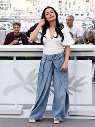 IPA84858022 - Cannes, 79th Cannes Film Festival 2026, Day 8. Photocall of the film La Mas Dulce (Strawberries) . In the photo Hajar Graigaa  Copyright: xAlbertoxTerenghix xPoolxPhotoxEventsx07x 84858022