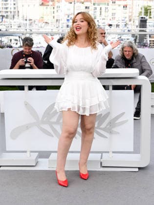 IPA84858035 - Cannes, 79th Cannes Film Festival 2026, Day 8. Photocall of the film La Mas Dulce (Strawberries) . Pictured is Hind Braik  Copyright: xAlbertoxTerenghix xPoolxPhotoxEventsx07x 84858035