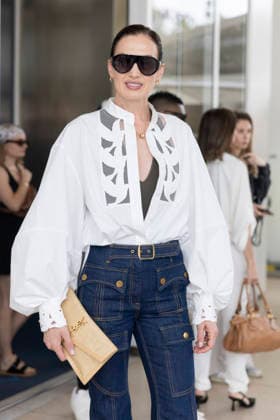 Cannes Nieves Álvarez exits Martinez MP Cannes, France- May 19: Nieves Álvarez leave the Martinez Hotel during 79th Festival of Cannes, on May 19 2026 in Cannes, France. Photo by Marco Piovanotto Abacapress.com Cannes France  Copyright: xPiovanottoxMarco ABACAx