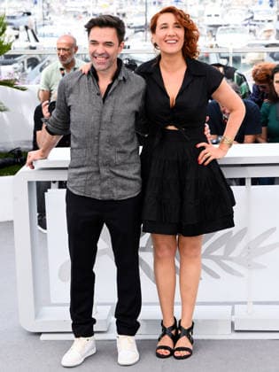 IPA84858768 - Cannes, 79th Cannes Film Festival 2026, day 8. L affaire Marie-Claire (Women On Trial Pictured: Yvo Muller and Lauriane Escaffre  Copyright: xAlbertoxTerenghix xPoolxPhotoxEventsx07x 84858768