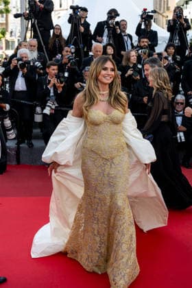 Cannes - Fjord Red Carpet AAR Heidi Klum arrives for the screening of ‘Fjord’ as part of the 79th Cannes Film Festival in Cannes, France, on May 18, 2026. Photo by Ammar Abd Rabbo ABACAPRESS.COM Cannes France  Copyright: xAbdxRabboxAmmar ABACAx