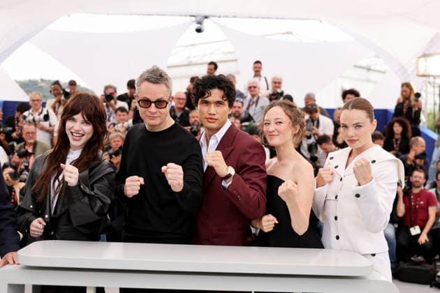 Sophie Thatcher, director Nicolas Winding Refn, Charles Melton, Havana Rose Liu, Kristine Froseth at the photocall for Her Private Hell Out of Competition at the 79th Cannes International Film Festival 12 May 23rd, 2026 , le 19 mai 2026 Jacovides Moreau Bestimage Photocall for Her Private Hell at the 79th Cannes International Film Festival, on May 19th, 2026 Cannes France  Copyright: xJACOVIDES-MOREAUx xBESTIMAGExJACOVIDES-MOREAUx xBESTIMAGEx