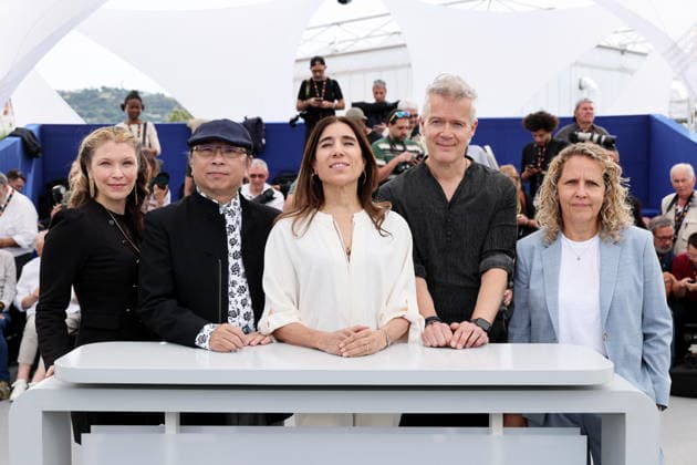 Celine Tricart, Hsin Chien Huang, la présidente du jury Blanca Li, Michel van der Aa, Mary Matheson au photocall du jury Cannes Immersive lors du 79ème Festival International du Film de Cannes 12 23 mai 2026 , le 19 mai 2026 Jacovides Moreau Bestimage Photocall for Cannes Immersive s Jury at the 79th Cannes International Film Festival, on May 19th, 2026 Cannes France  Copyright: xJACOVIDES-MOREAUx xBESTIMAGExJACOVIDES-MOREAUx xBESTIMAGEx